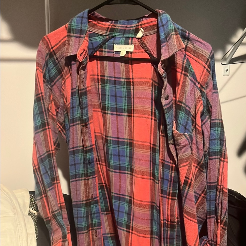 Madewell Multicolor Plaid Shirt